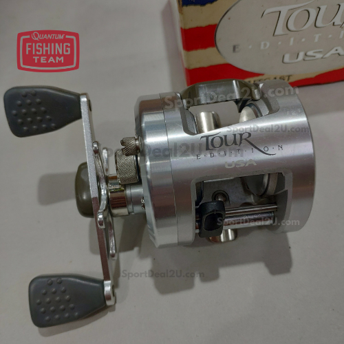 Quantum Iron IR300C Japan baitcast reel, ACS, 3BB, 1 pce frame, 5.2:1, Inf A/R